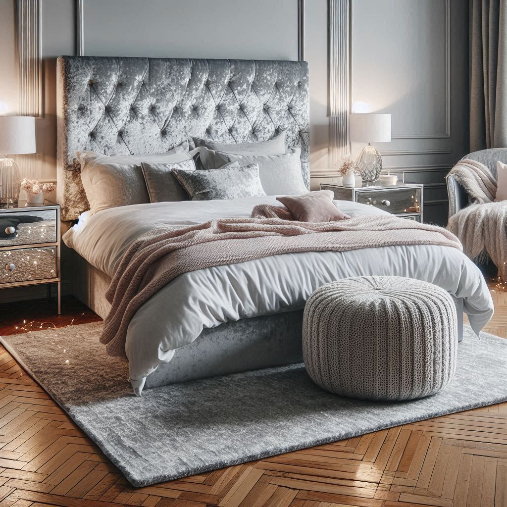 affordable and glam bedroom decor