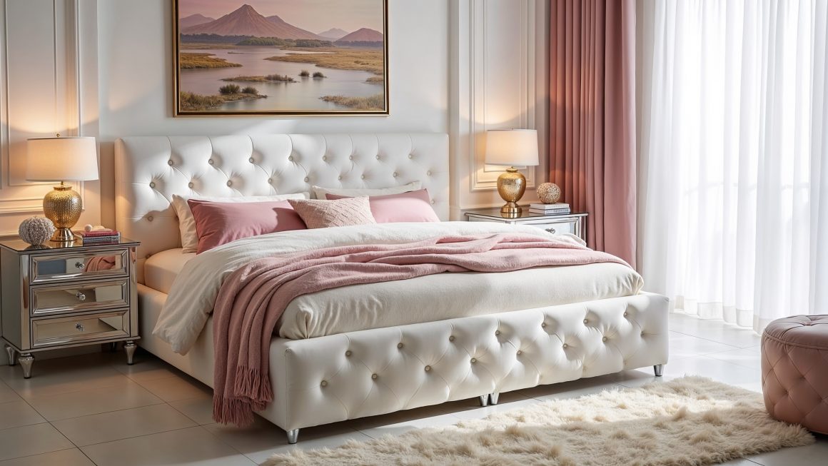 Best ideas for an affordable and glam bedroom decor