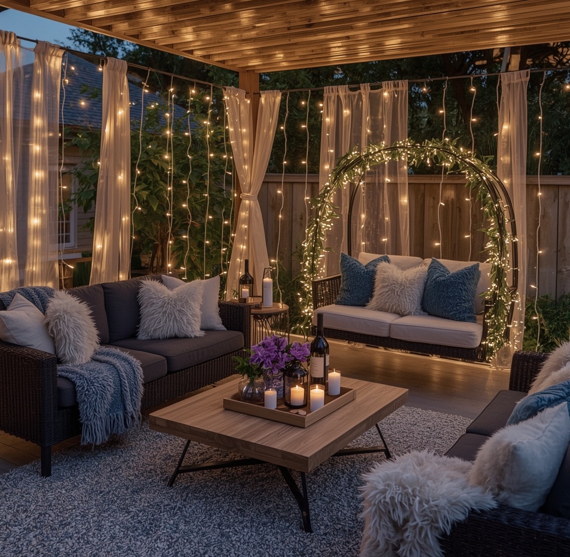 romantic outdoor design
