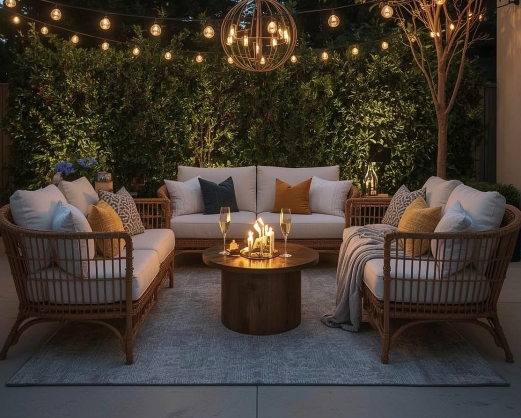 romantic outdoor design