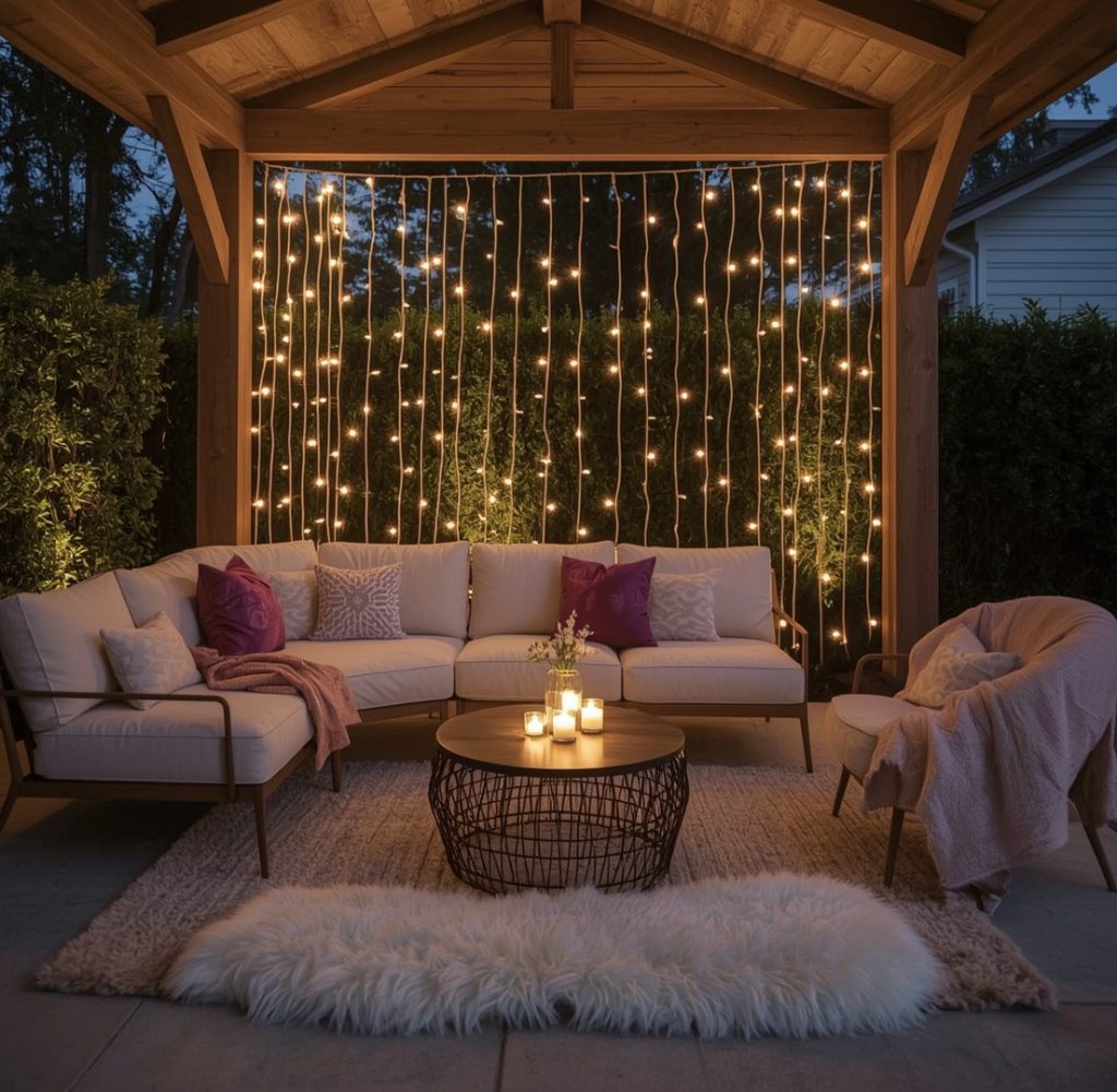 romantic outdoor design
