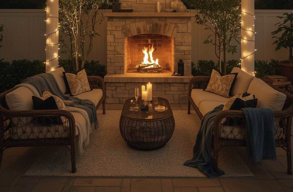 romantic outdoor design