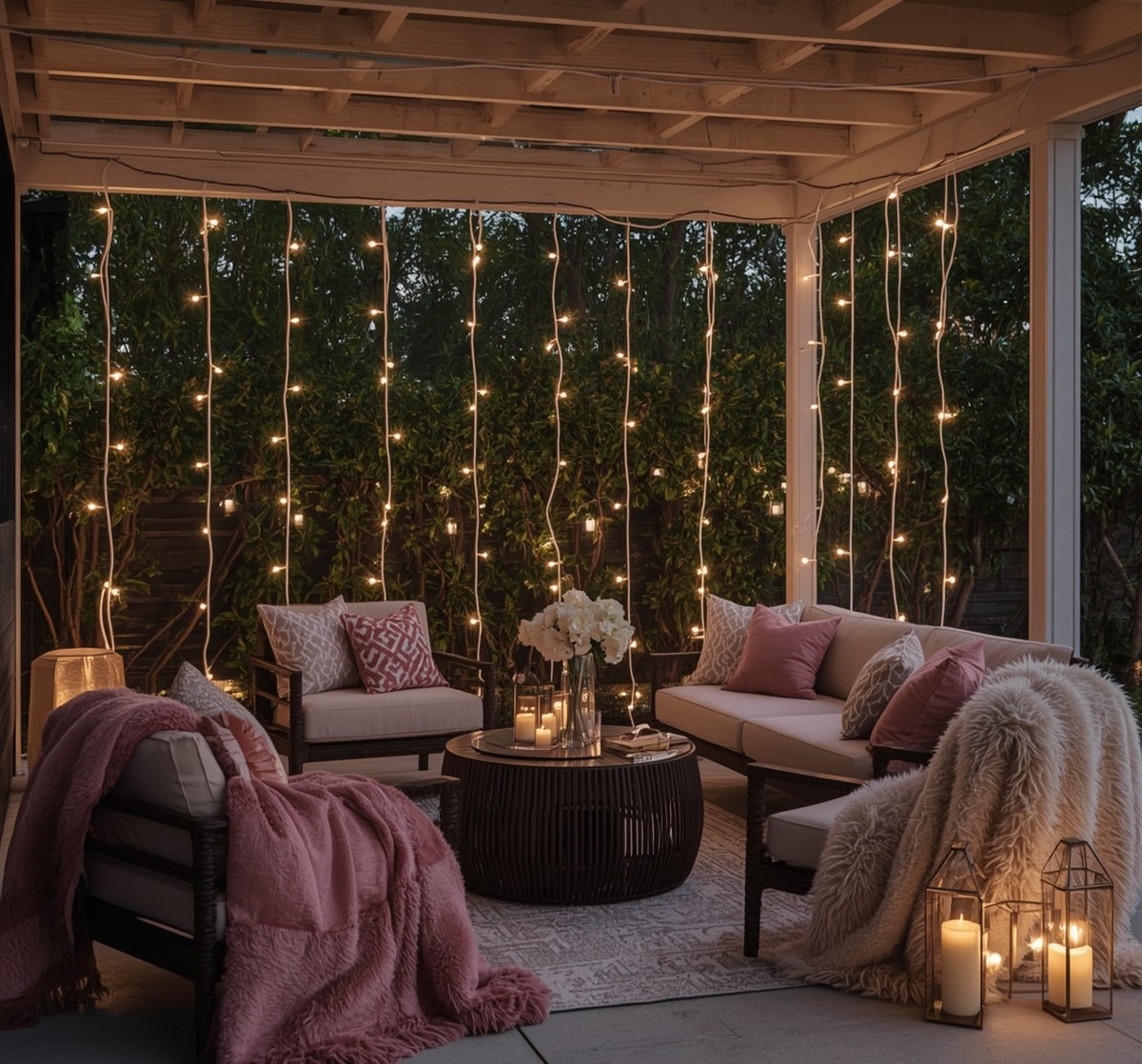 romantic outdoor design