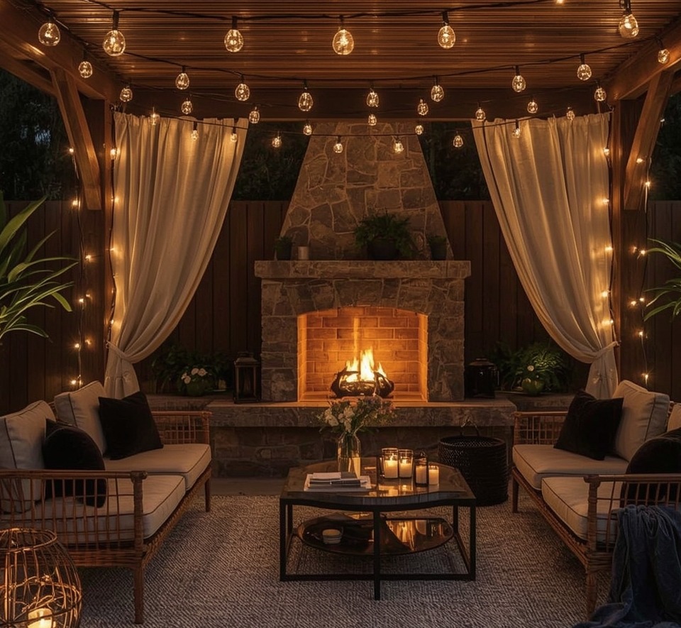 romantic outdoor design