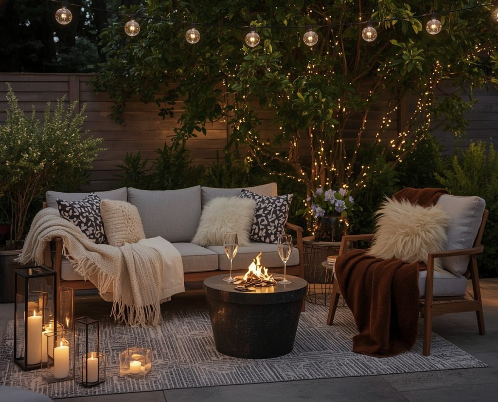 romantic outdoor design