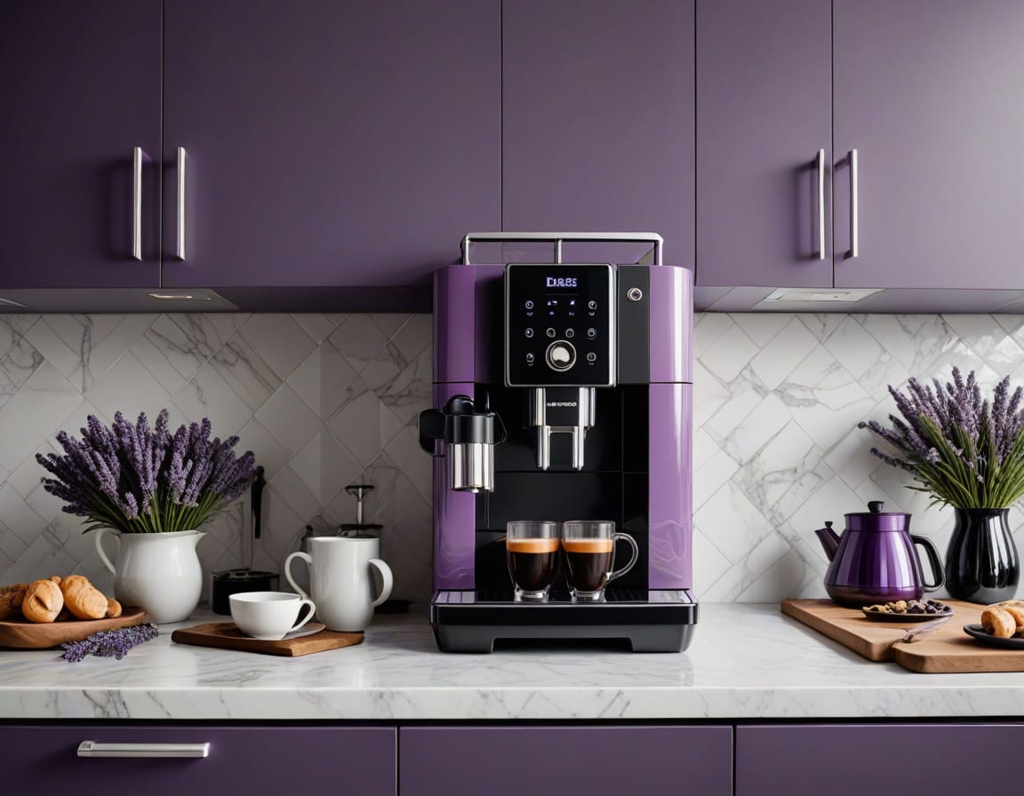  affordable purple kitchen decor