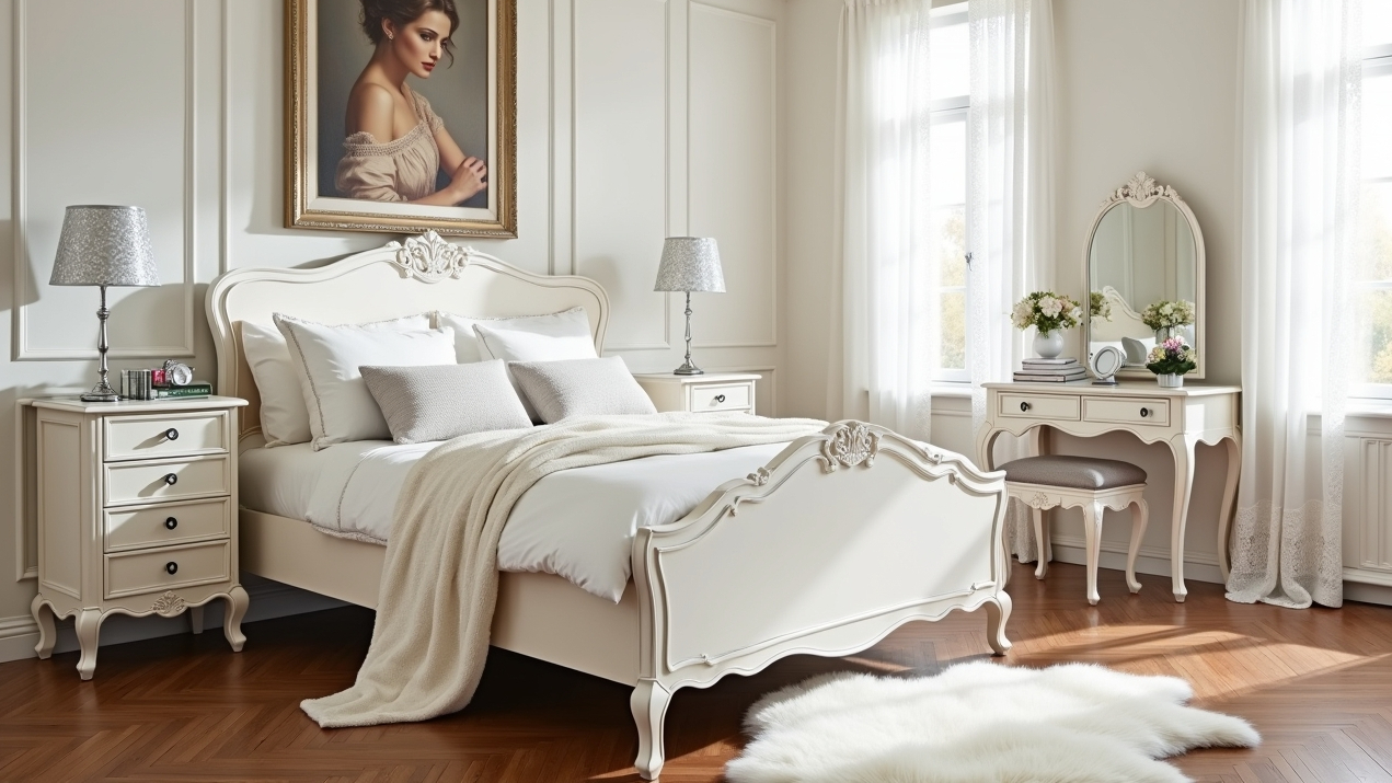 vintage bedroom decor