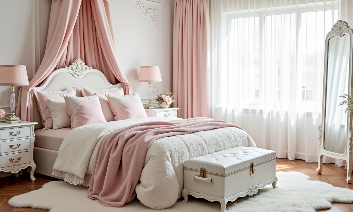 vintage bedroom decor