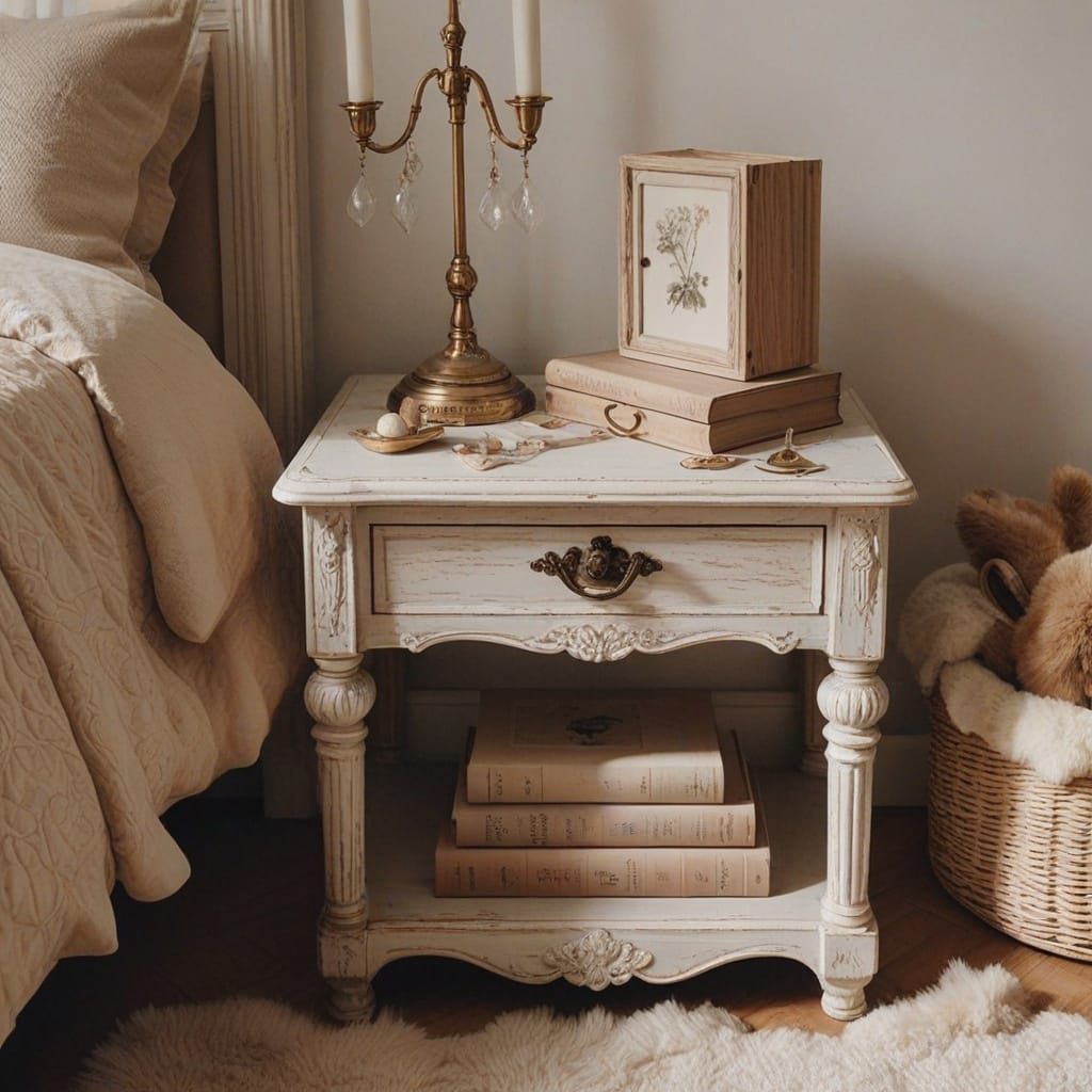 vintage bedroom decor