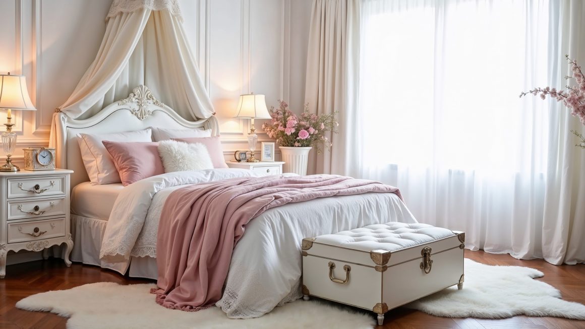 vintage bedroom decor