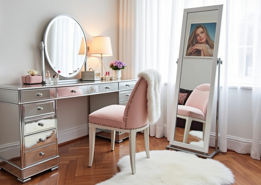 vanity table on a budget