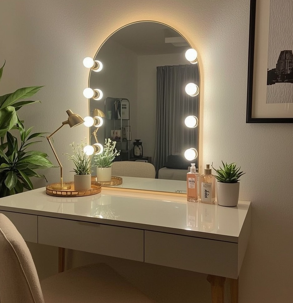 vanity table on a budget