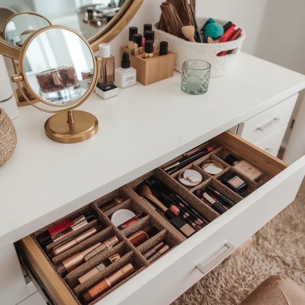 vanity table on a budget