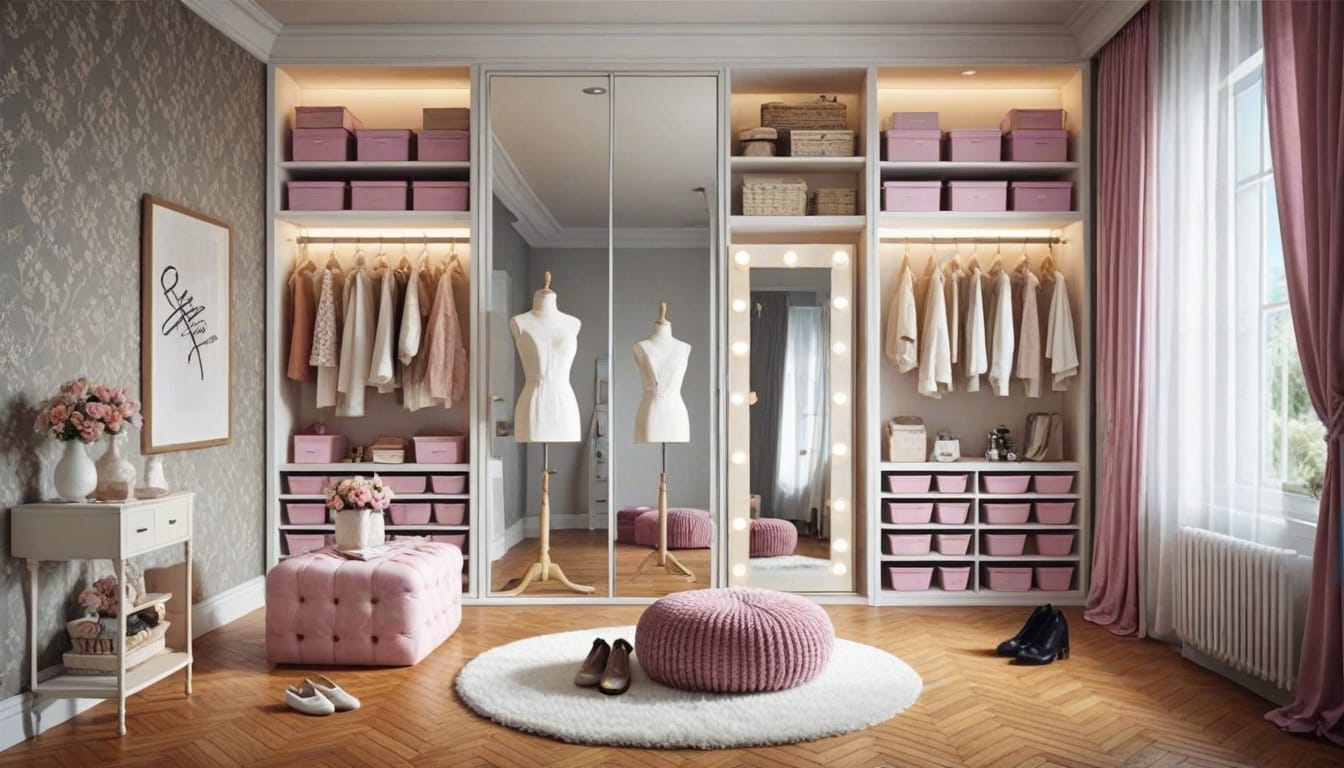 affordable dressing room