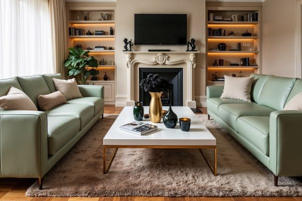 Best affordable tips for a deep green living room decor
