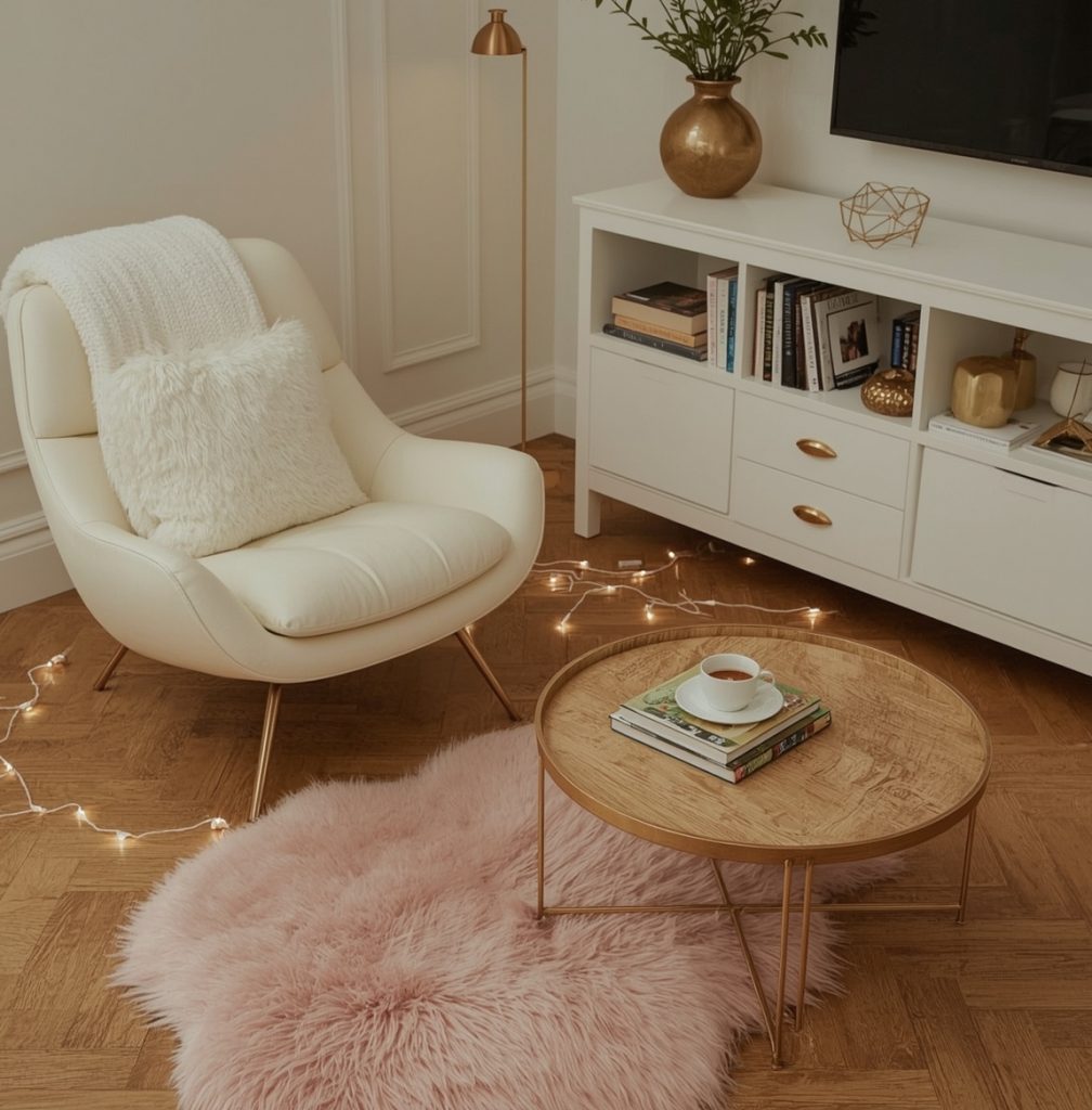 cosy reading nook