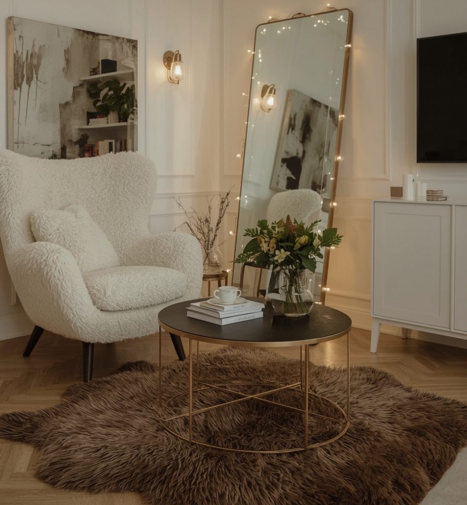 cosy reading nook
