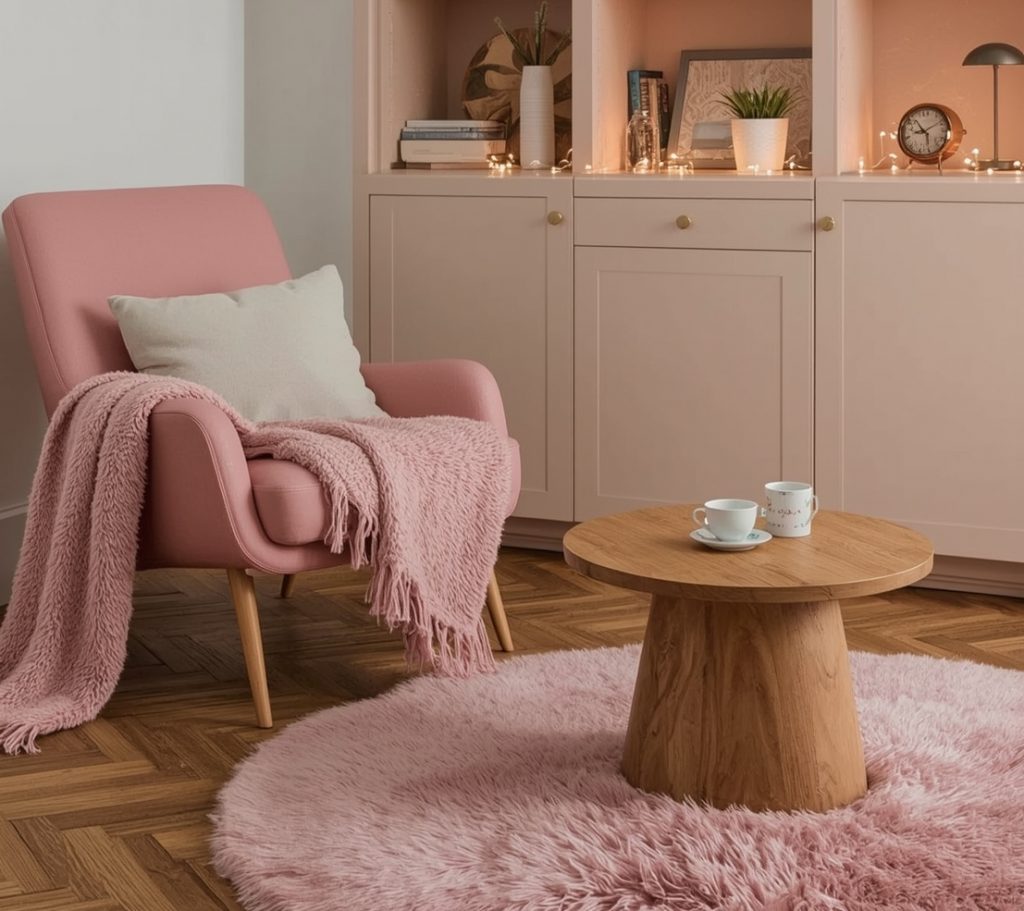cosy reading nook