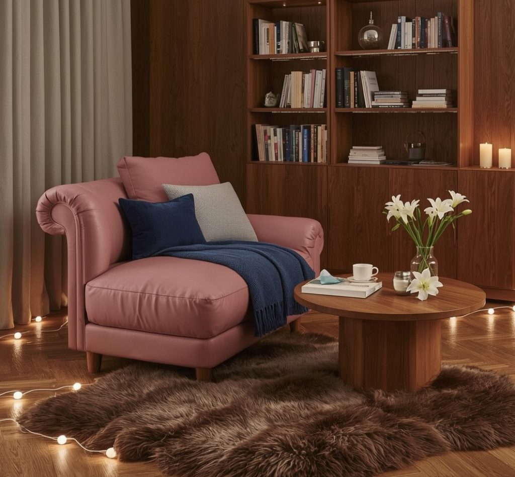 cosy reading nook