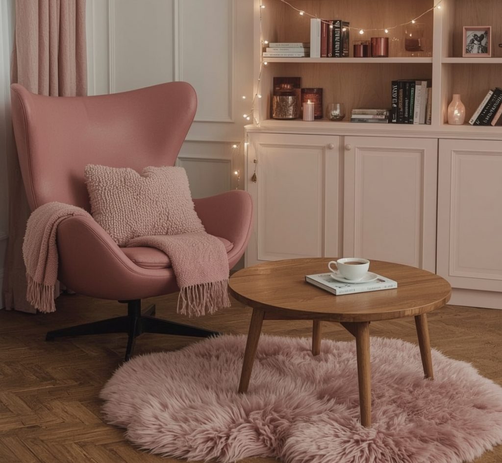 cosy reading nook
