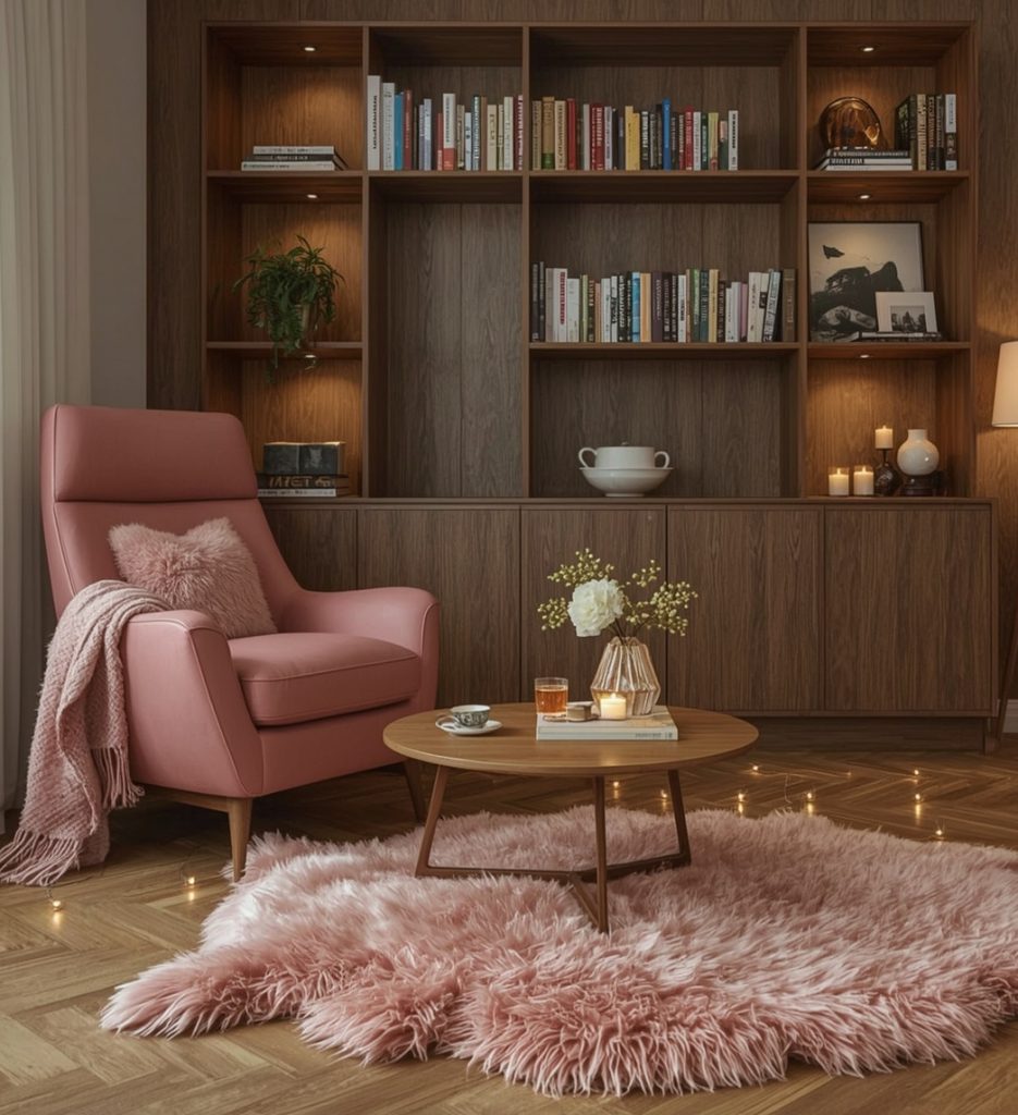 cosy reading nook