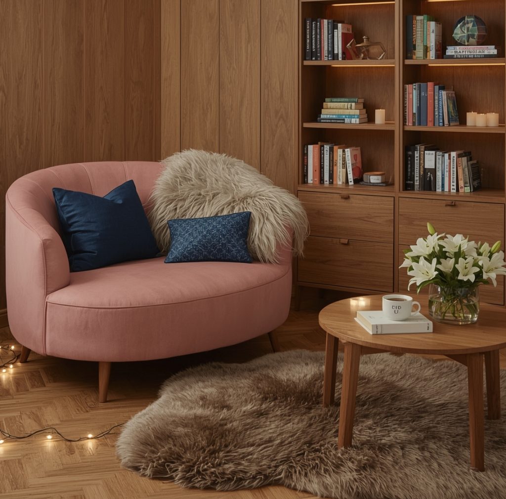 cosy reading nook