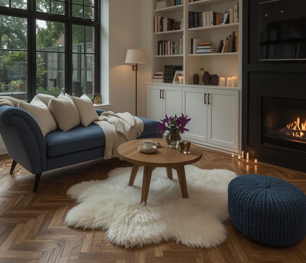 cosy reading nook