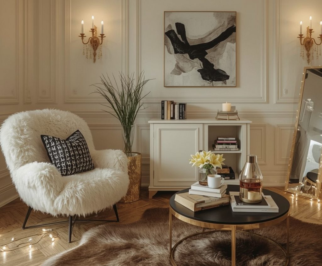 cosy reading nook