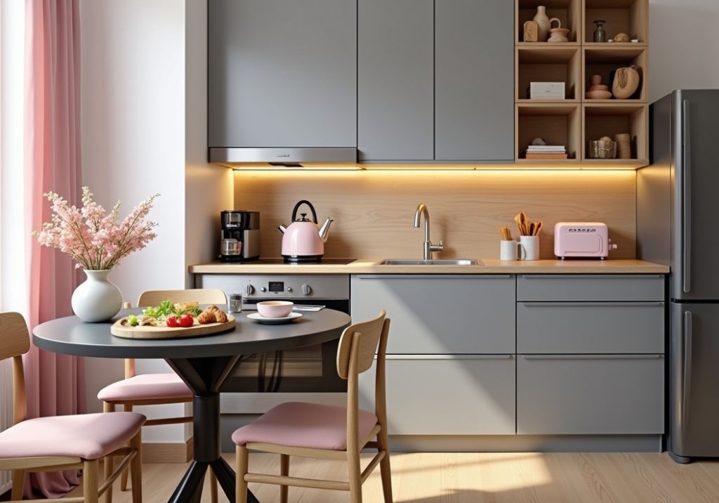 wood kitchen decor 