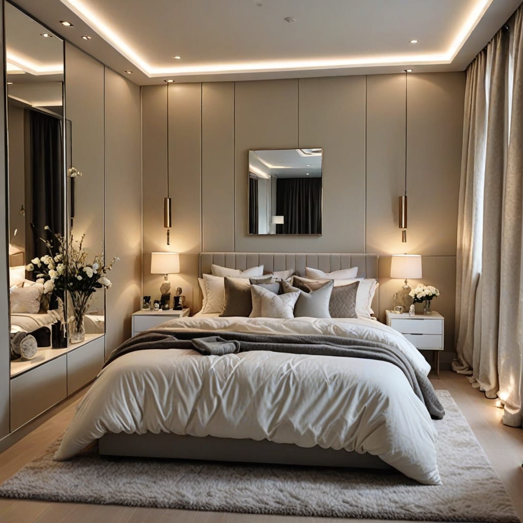 stylish small bedroom
