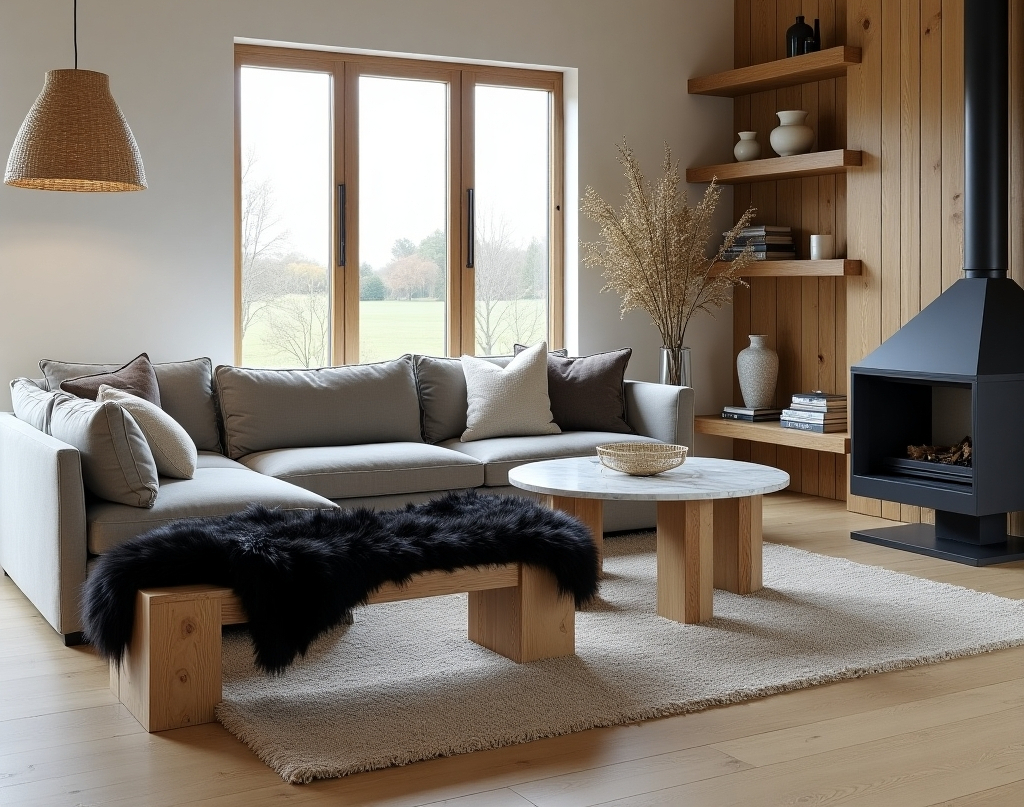 country-style living room