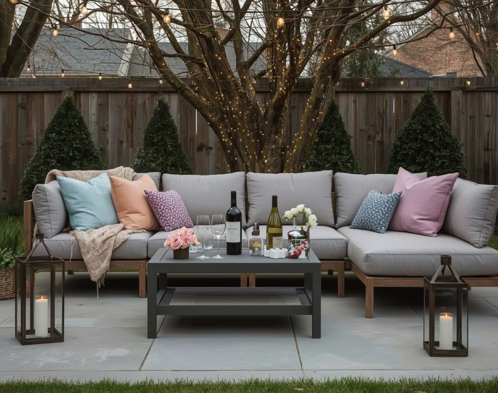 budget outdoor decor