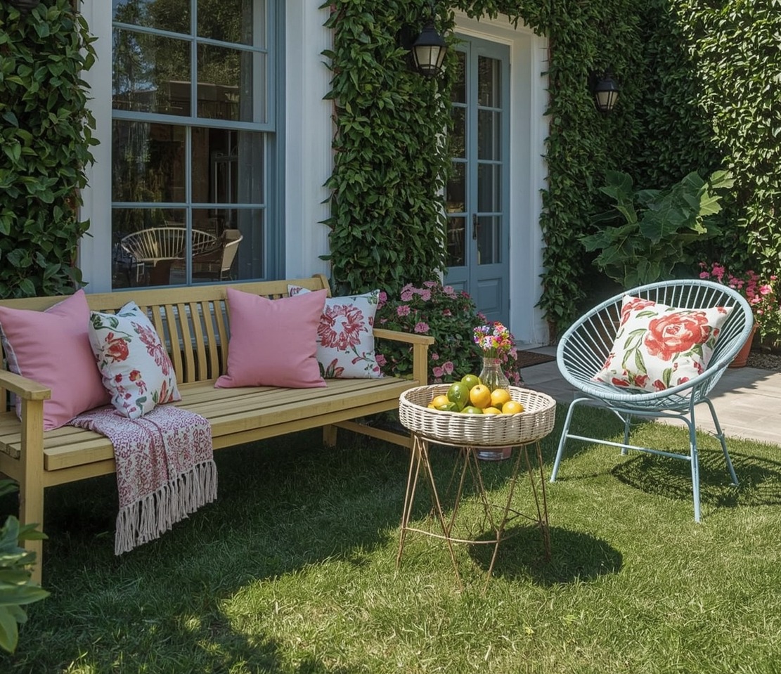 budget outdoor decor