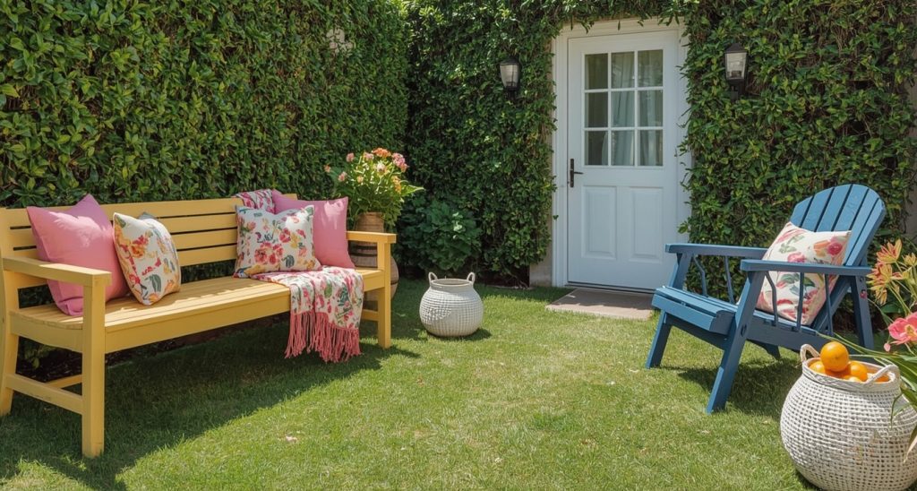 budget outdoor decor
