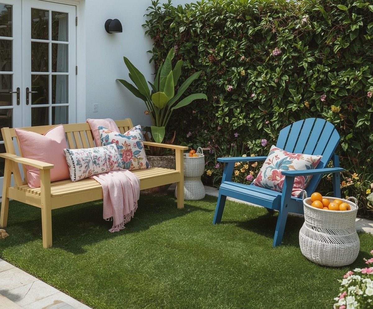 budget outdoor decor