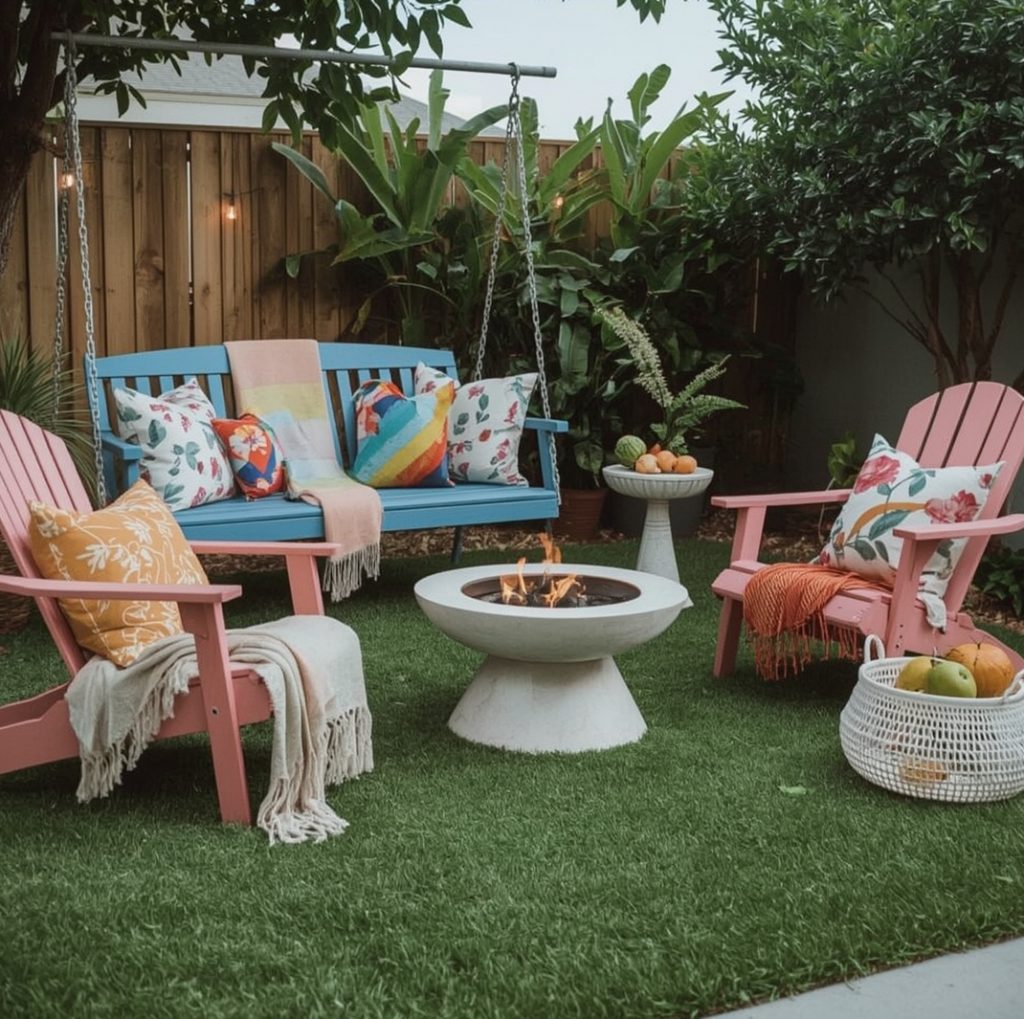 budget outdoor decor