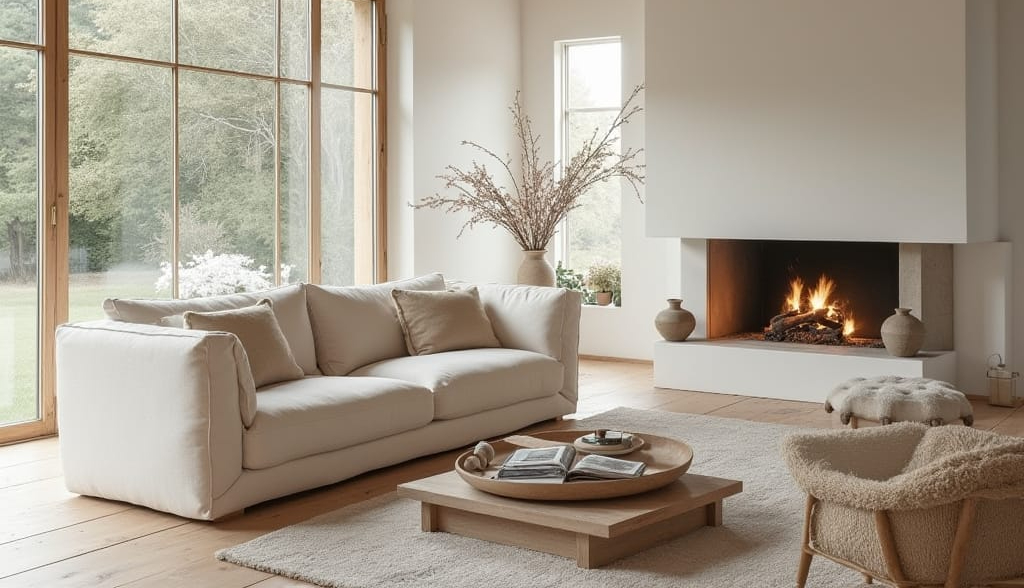 country-style living room