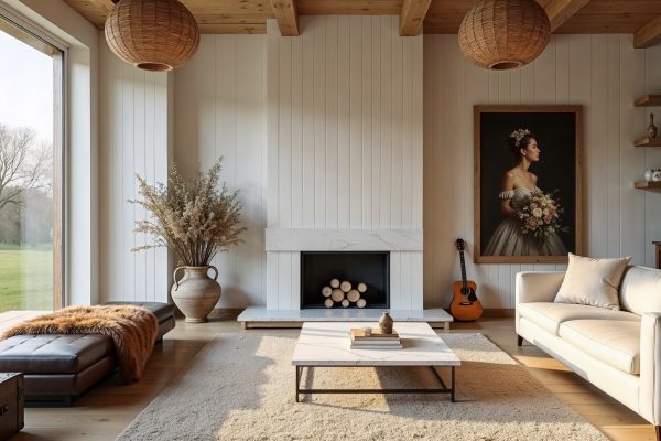 Best affordable ways to decorate a country-style living room