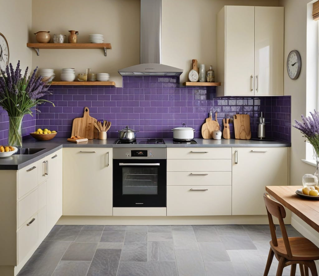  affordable purple kitchen decor