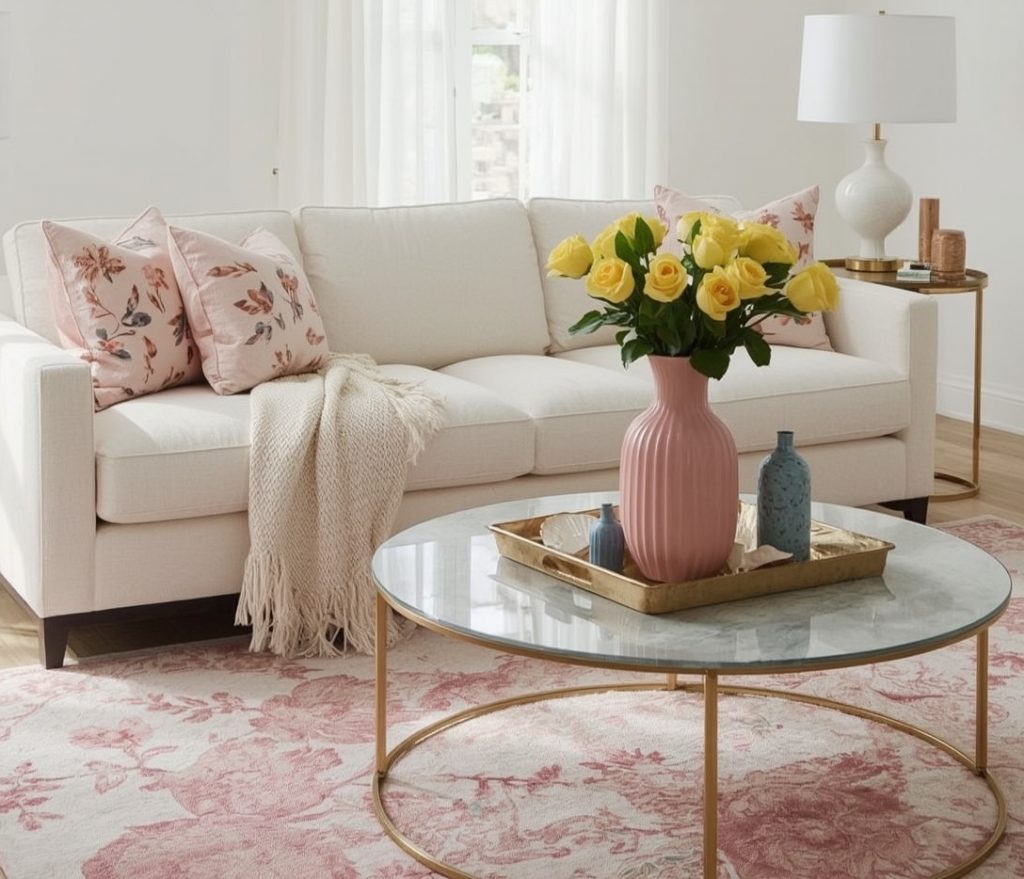 affordable summer living room
