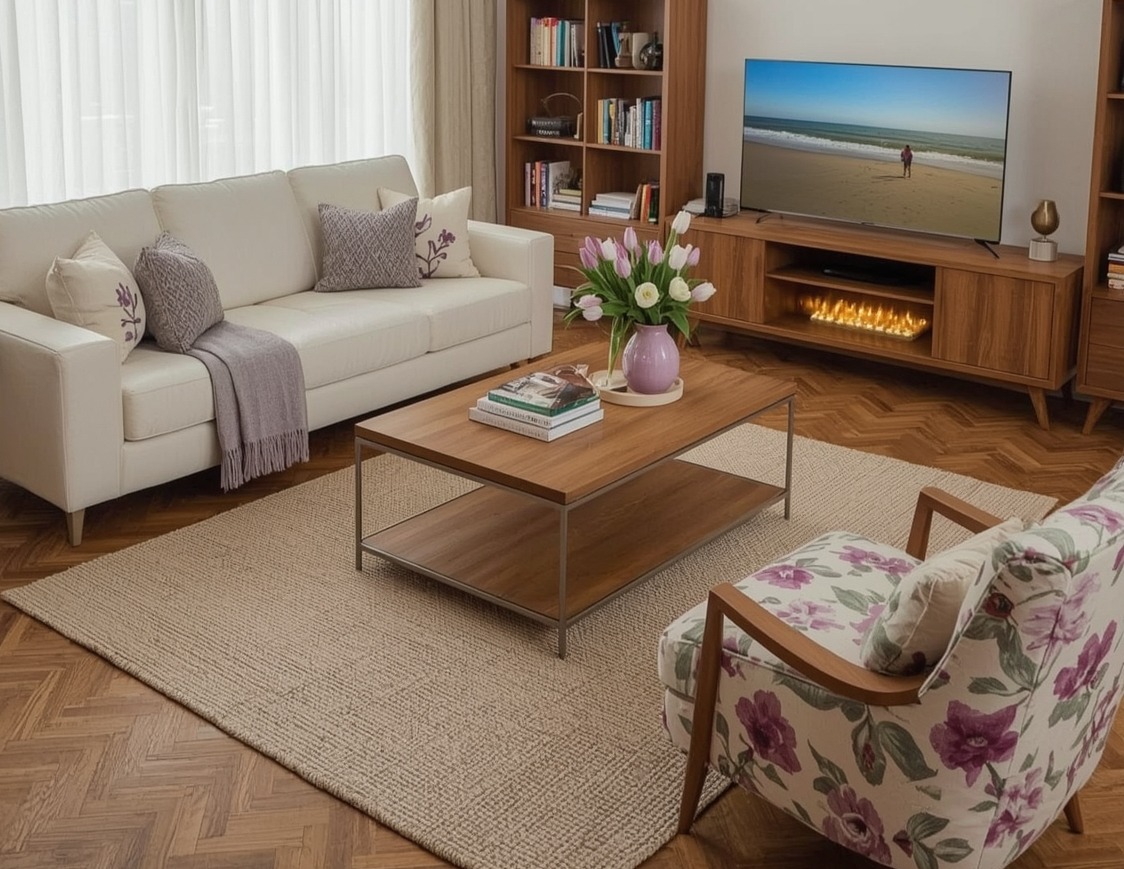 affordable summer living room