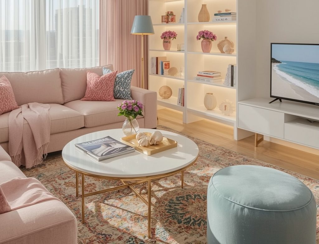 affordable summer living room