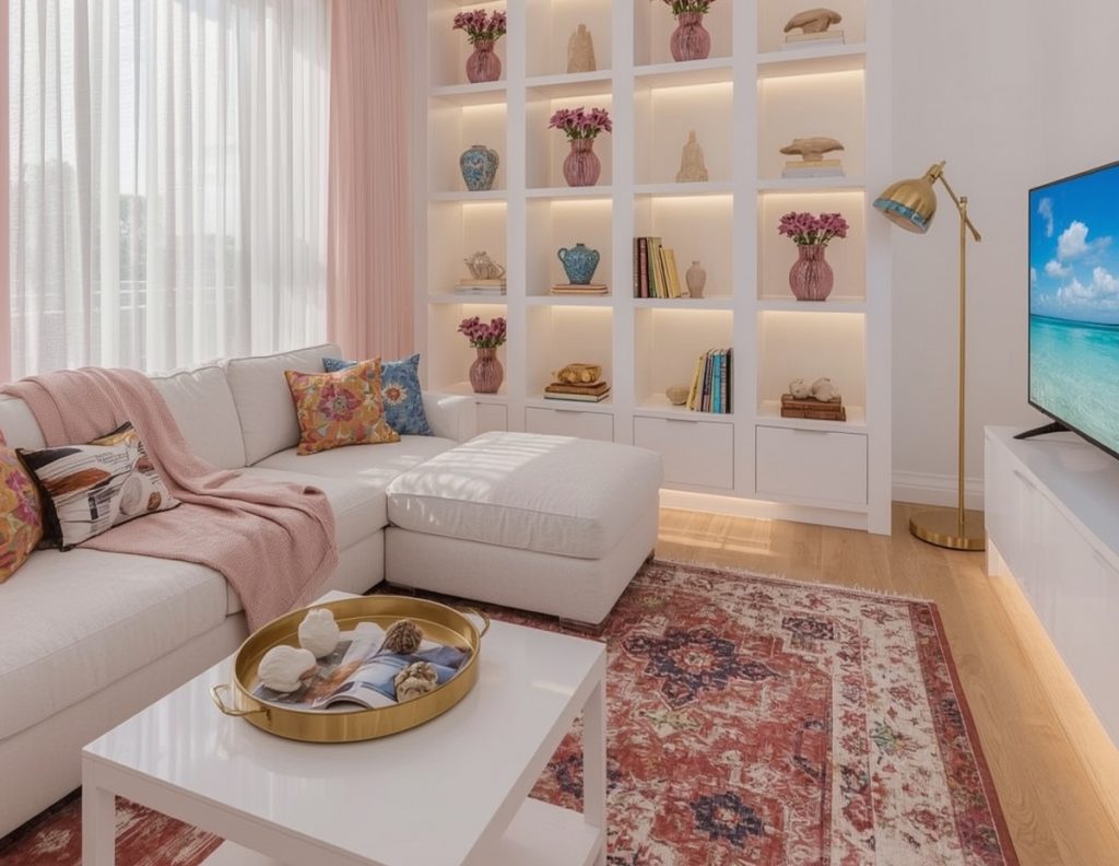 affordable summer living room