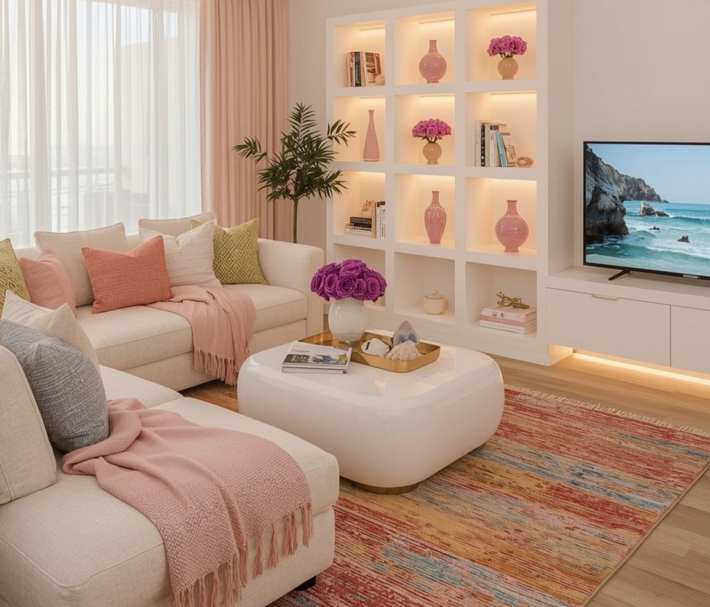 affordable summer living room