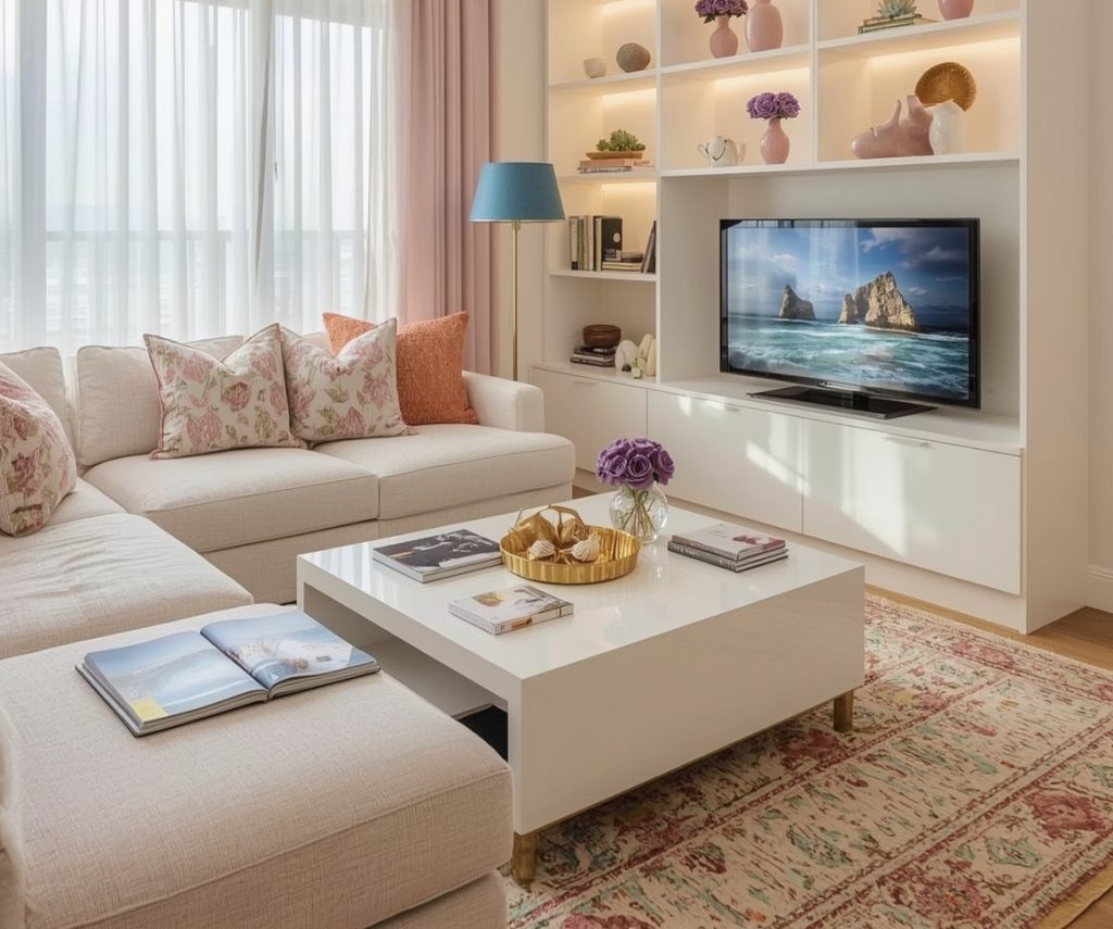 affordable summer living room
