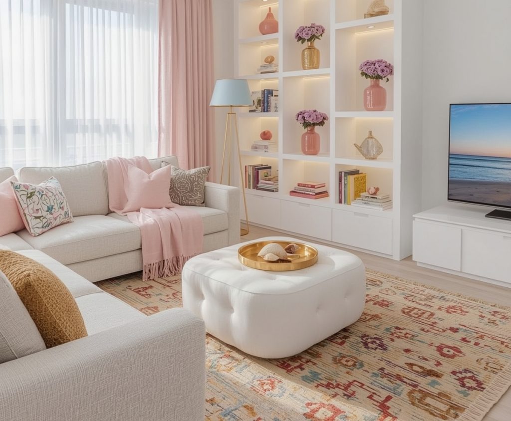 affordable summer living room