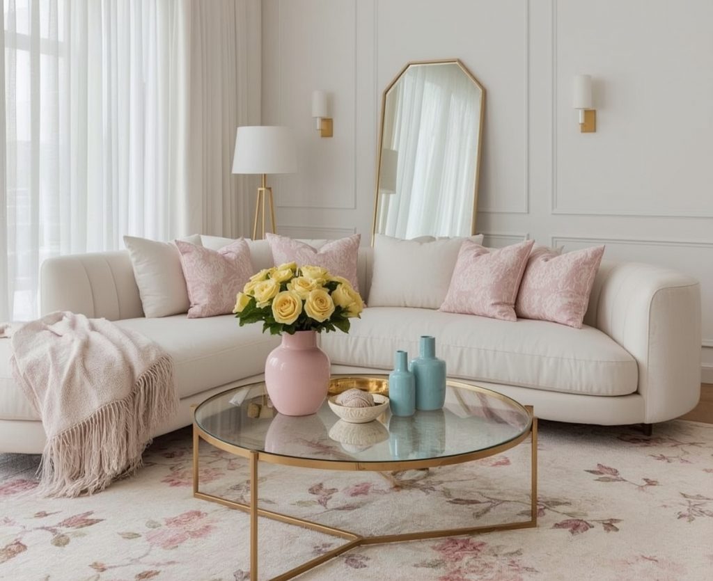 affordable summer living room
