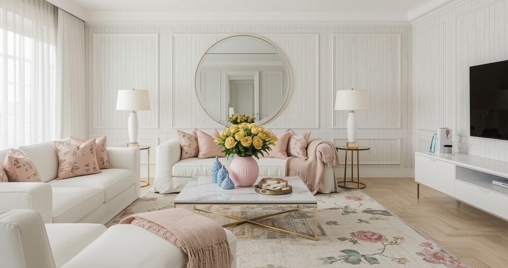 affordable summer living room