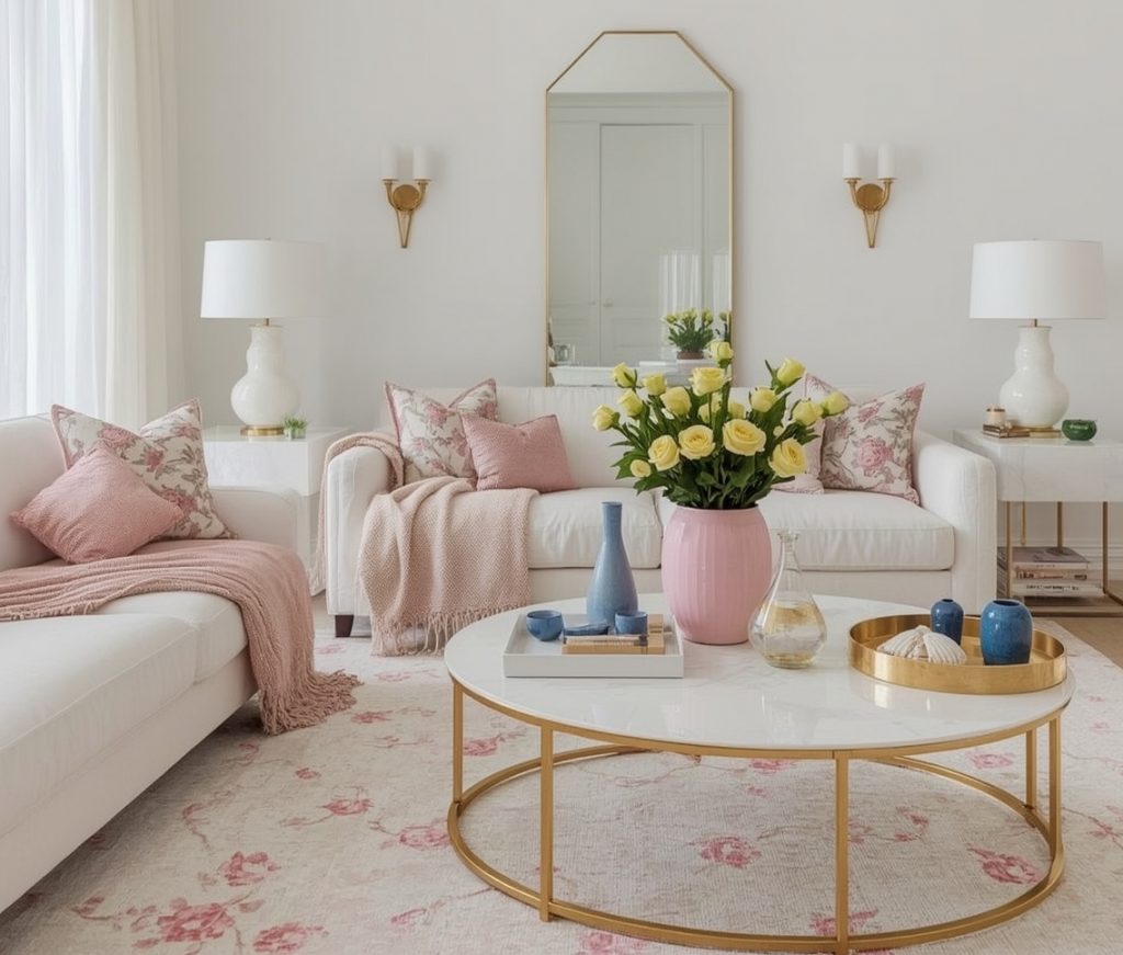 affordable summer living room