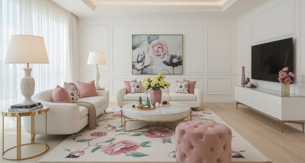 affordable summer living room